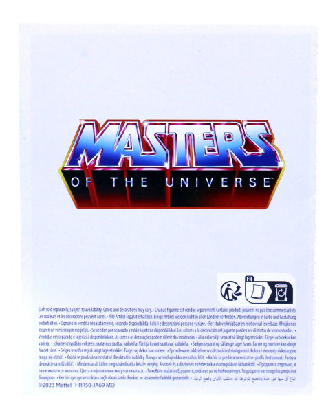 Masters of the Universe Origins Mini-Comic (Figurenbeilage) zum Skeleton Warriors Set von Mattel